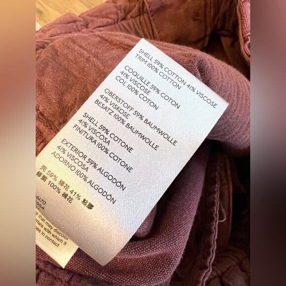 Free People Margate Paper Bag Waist Button Fly Cropped Trousers Size XS - Picture 10 of 13